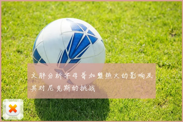 文胖分析字母哥加盟热火的影响及其对尼克斯的挑战
